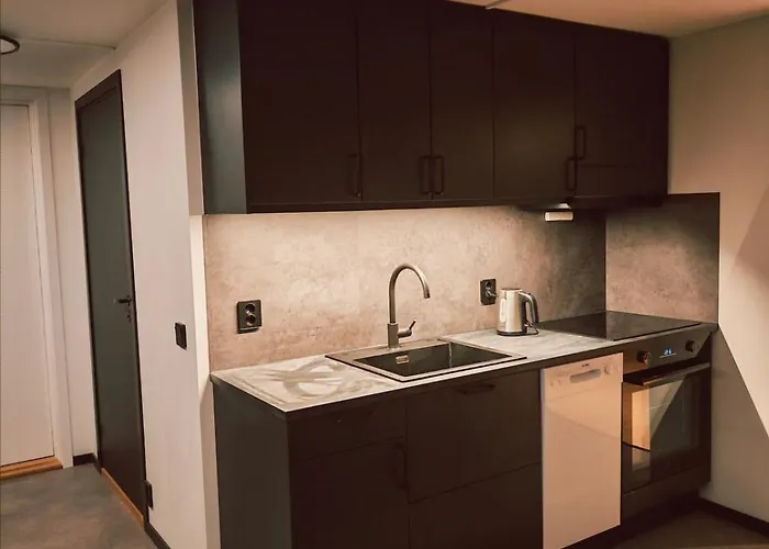 Cozy Apartment, With A View Of 아파트 트롬쇠